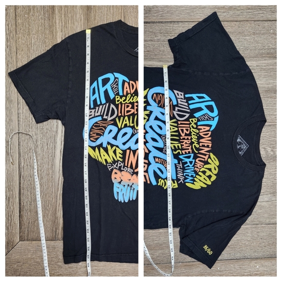 B3ar Fruit Baxter By Justin Peterson Men's T-Shirt Size Large *RARE* 35/60 - Picture 3 of 9